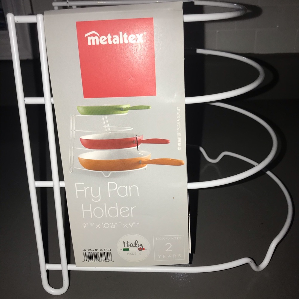Metaltex fry pan holder